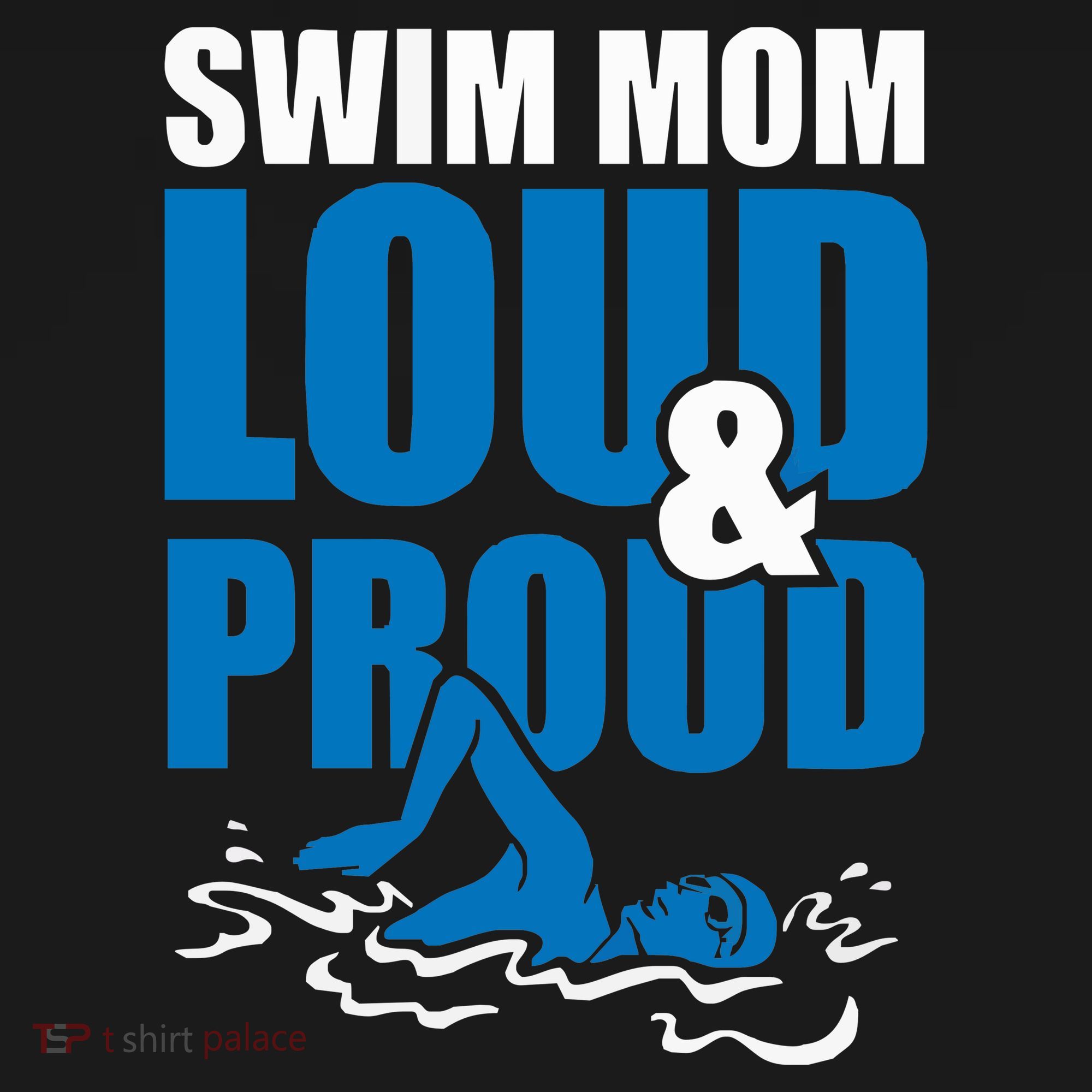 Swim Mom Loud And Proud Sports Athlete Athletic Ornament