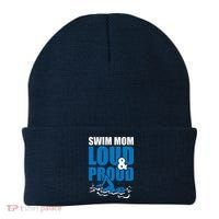 Swim Mom Loud And Proud Sports Athlete Athletic Beanie thumb 0
