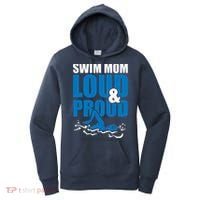 Swim Mom Loud And Proud Sports Athlete Athletic Women's Hoodie thumb 0