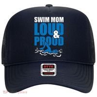 Swim Mom Loud And Proud Sports Athlete Athletic Hat thumb 0