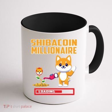 Shibacoin Millionaire Loading Coffee Mug back