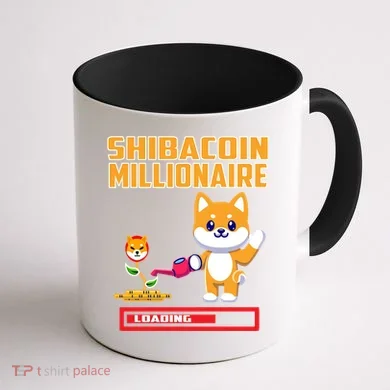 Shibacoin Millionaire Loading Coffee Mug back