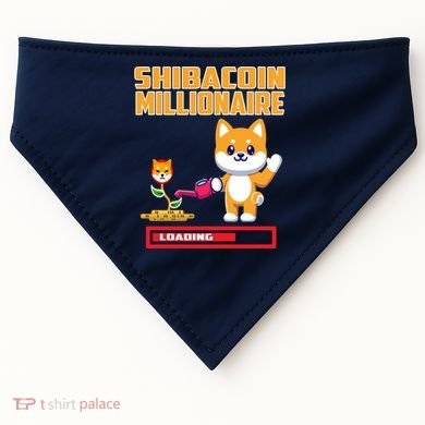 Shibacoin Millionaire Loading USA-Made Doggie Bandana