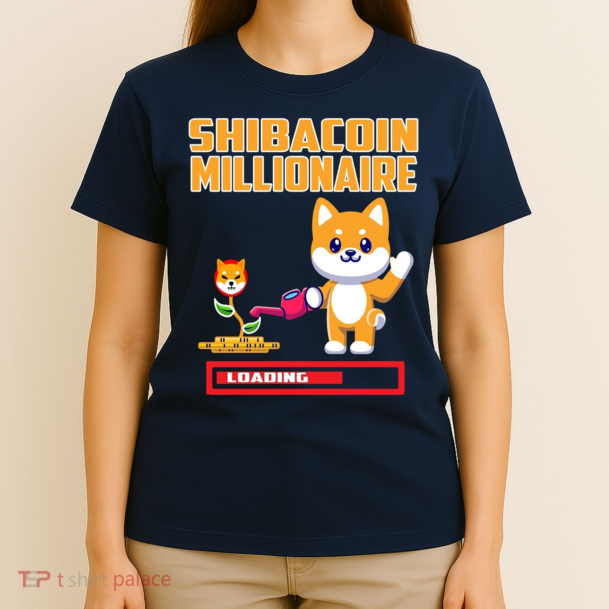 Shibacoin Millionaire Loading T-Shirt