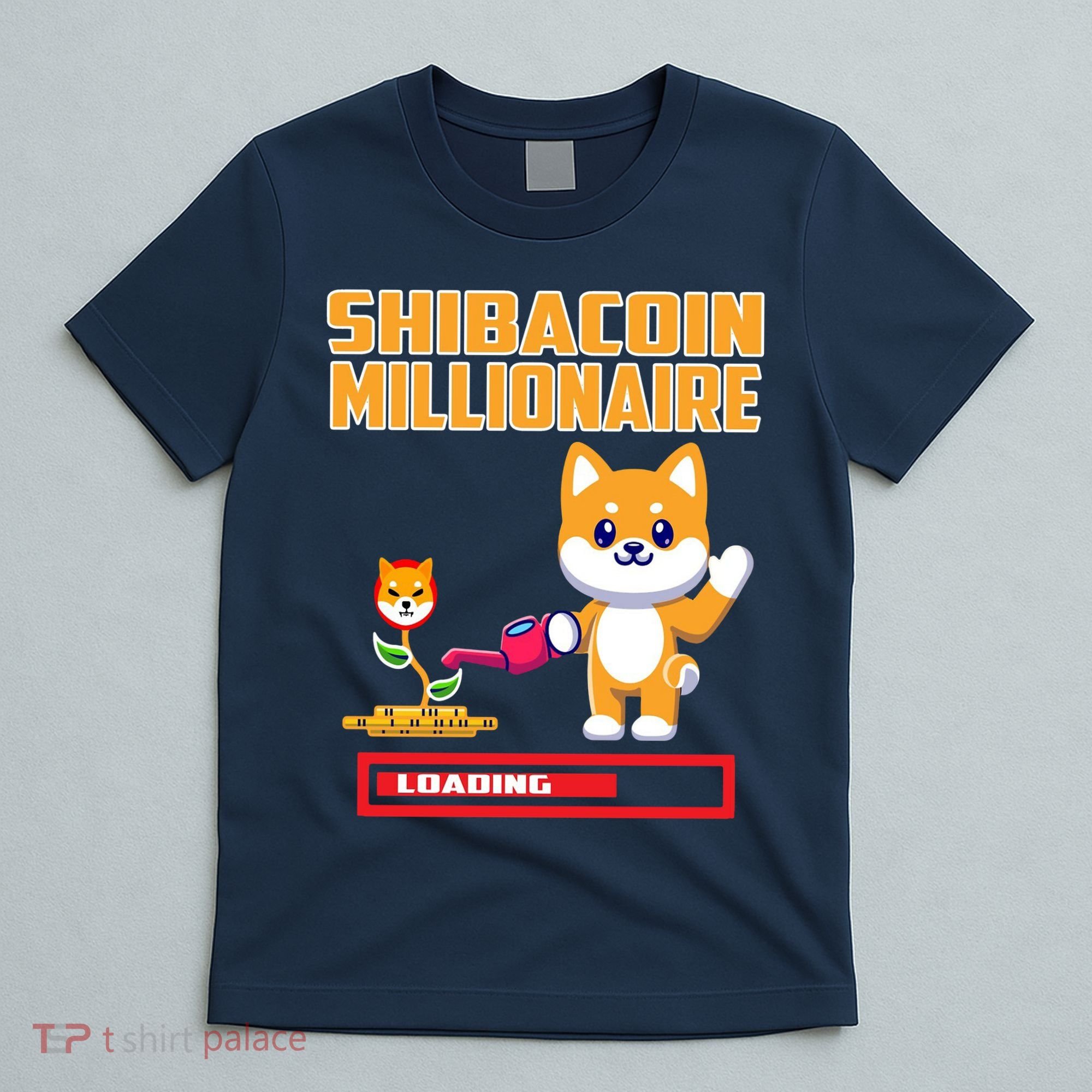 Shibacoin Millionaire Loading T-Shirt