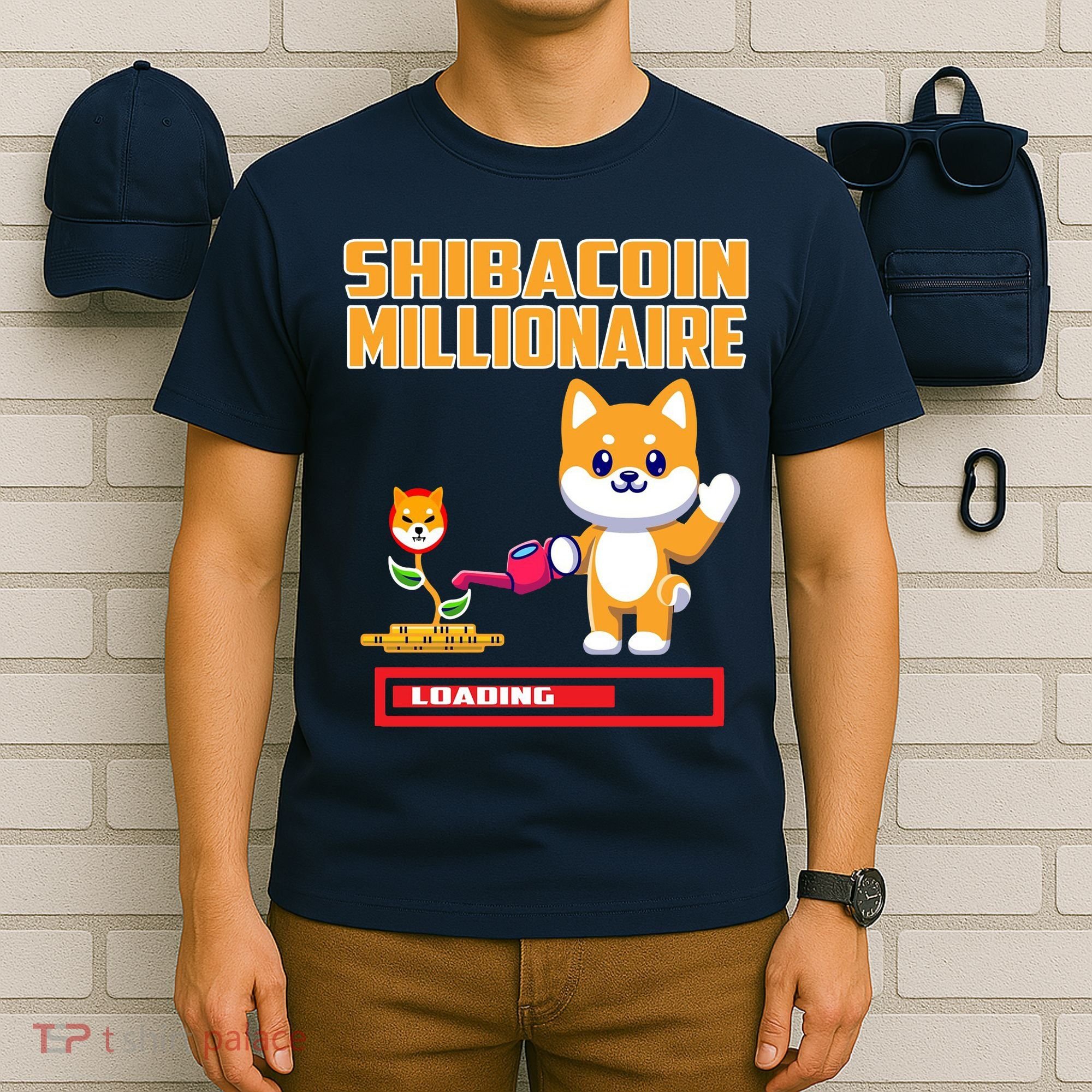 Shibacoin Millionaire Loading T-Shirt