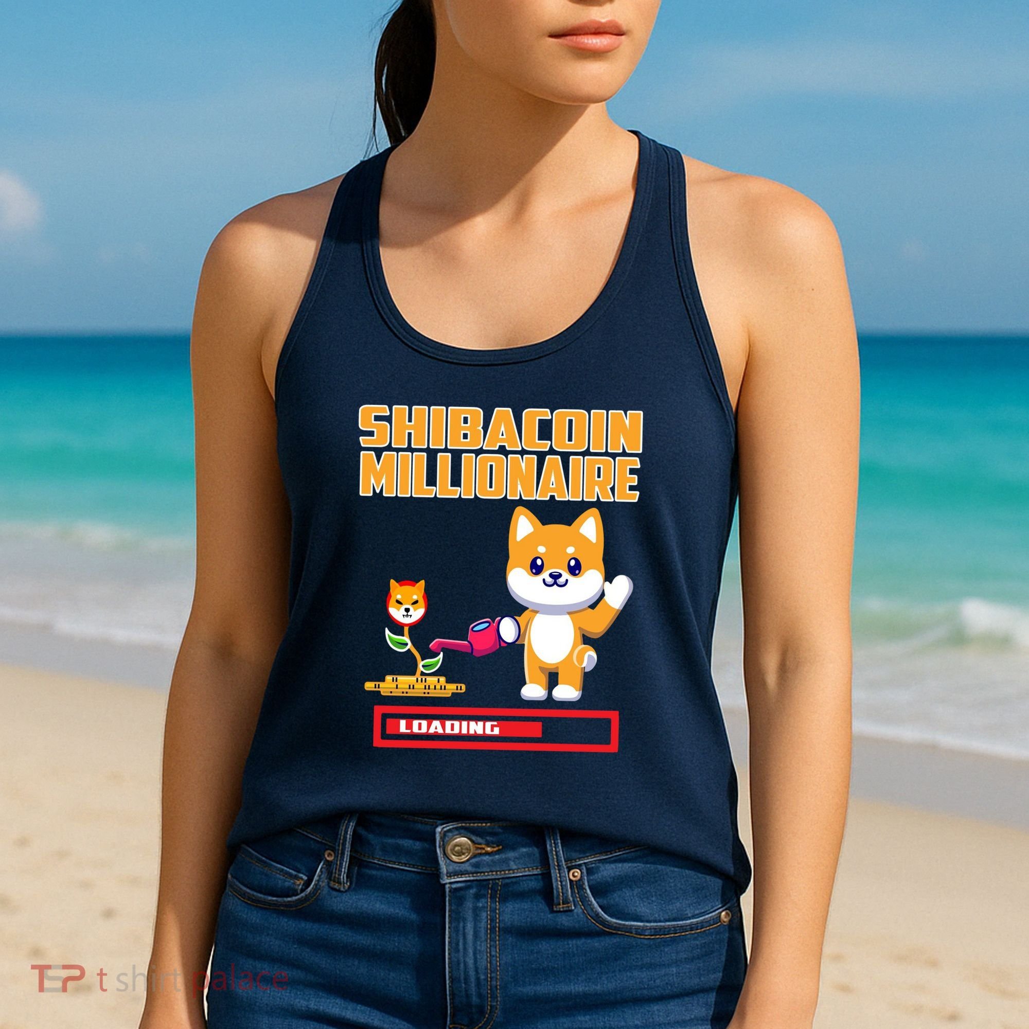 Shibacoin Millionaire Loading Women's Tank Top