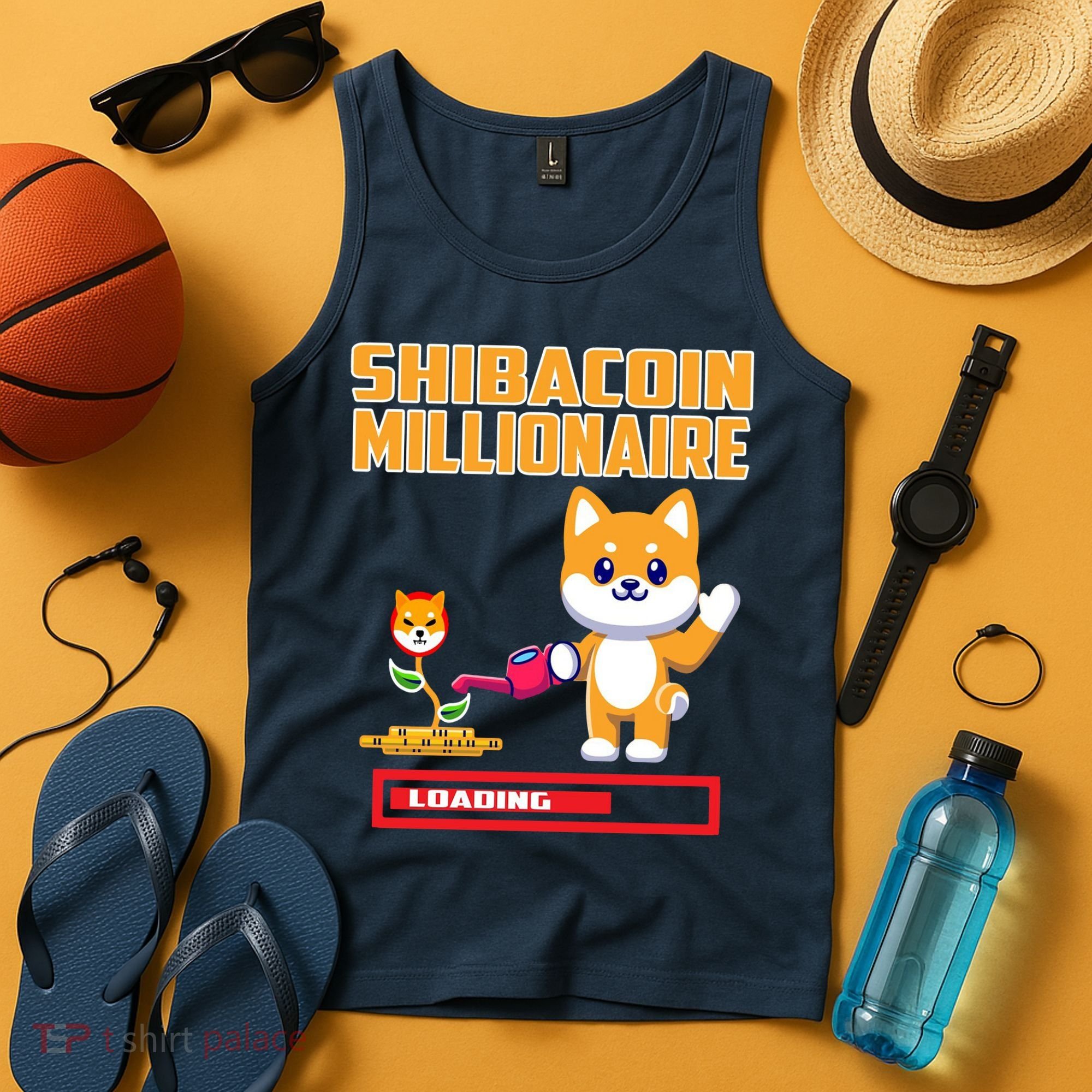 Shibacoin Millionaire Loading Tank Top