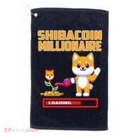 Shibacoin Millionaire Loading Golf Towel thumb 0