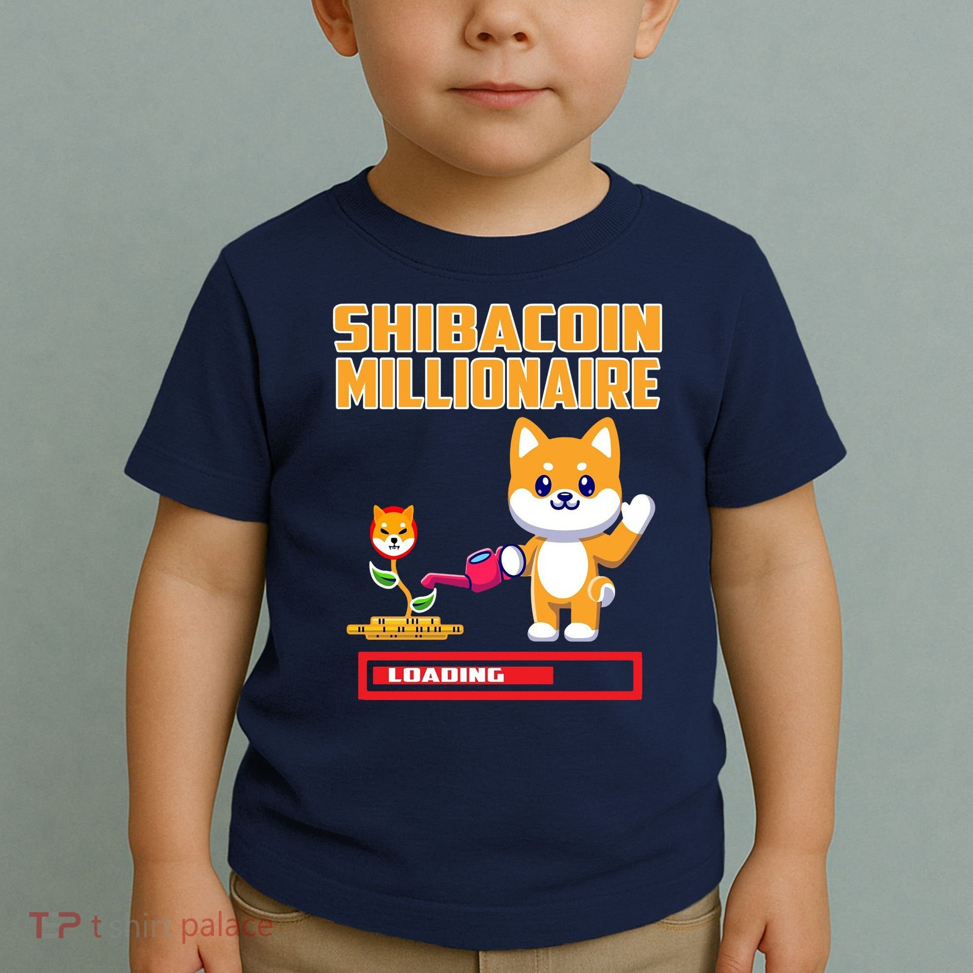 Shibacoin Millionaire Loading Toddler T-Shirt