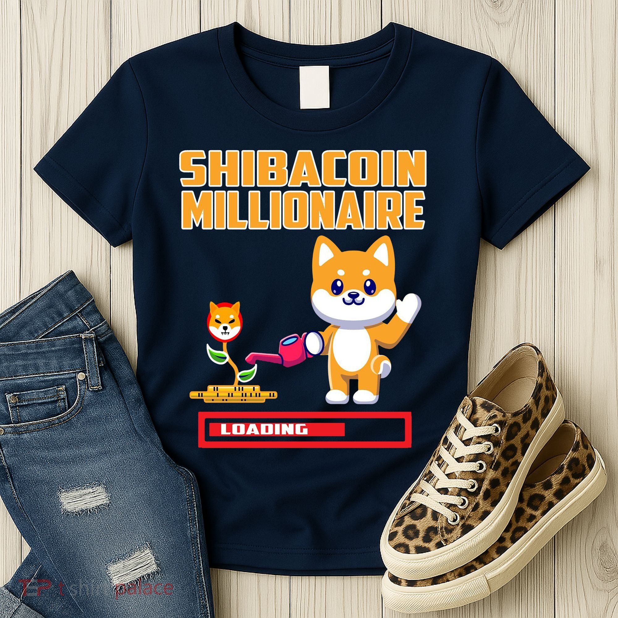 Shibacoin Millionaire Loading Women's T-Shirt