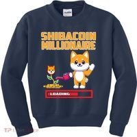 Shibacoin Millionaire Loading Kids Sweatshirt thumb 0