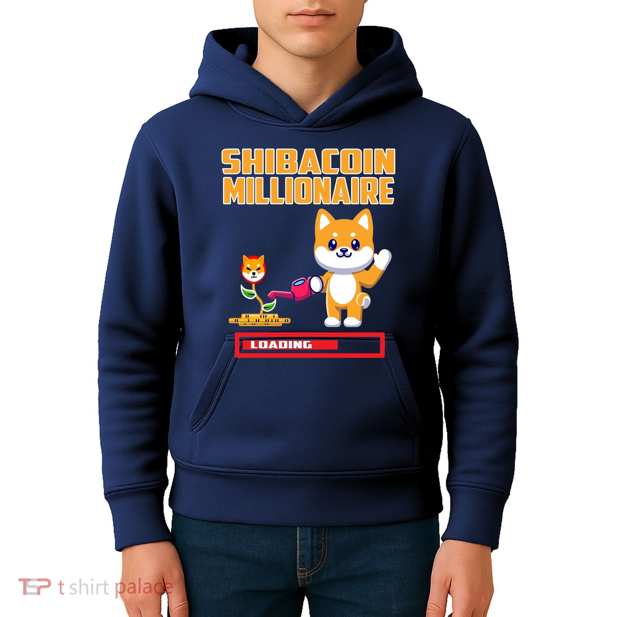 Shibacoin Millionaire Loading Kids Hoodie