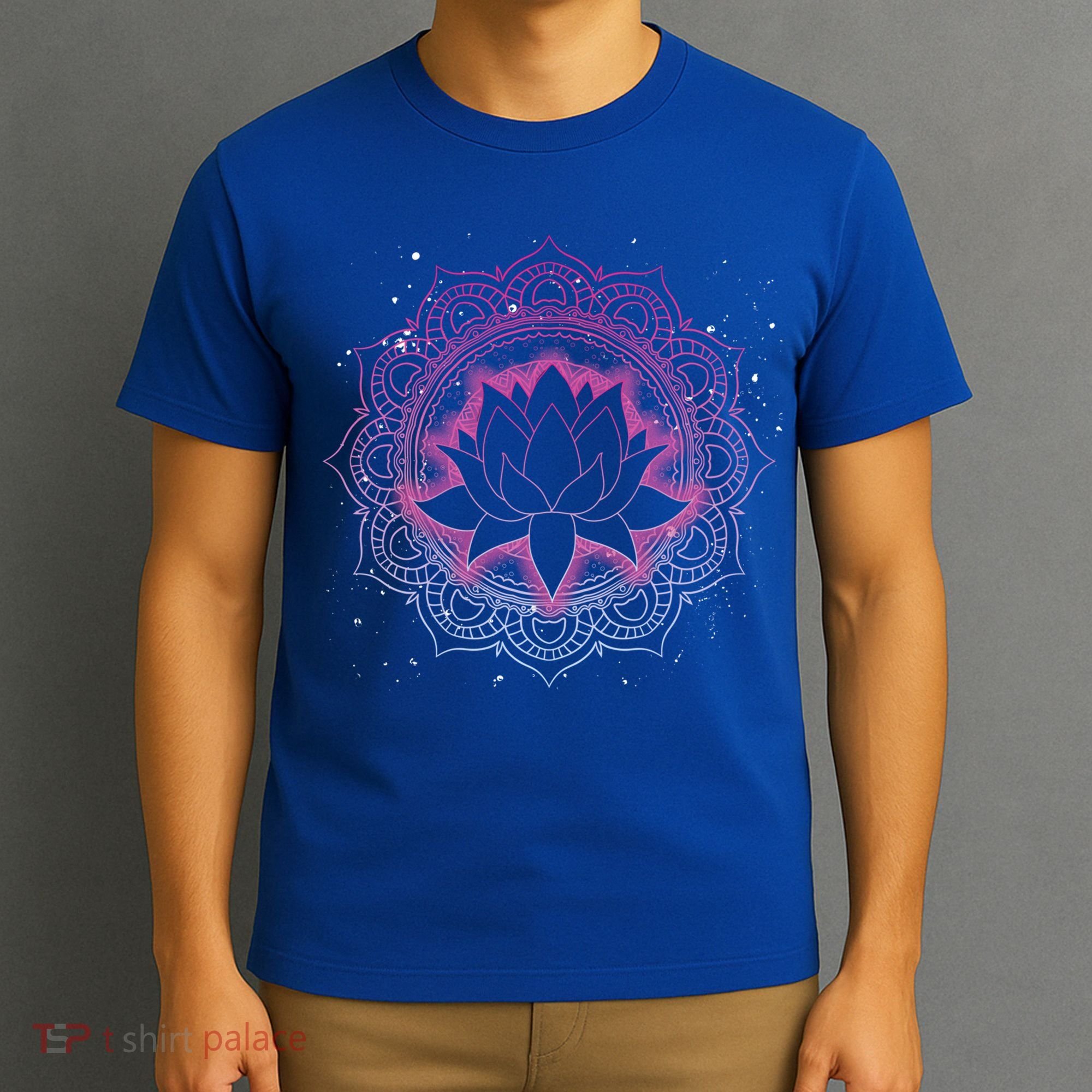 Spiritual Meditation Lotus Flower Blossom Dala Yoga Lotus Cool Gift T-Shirt