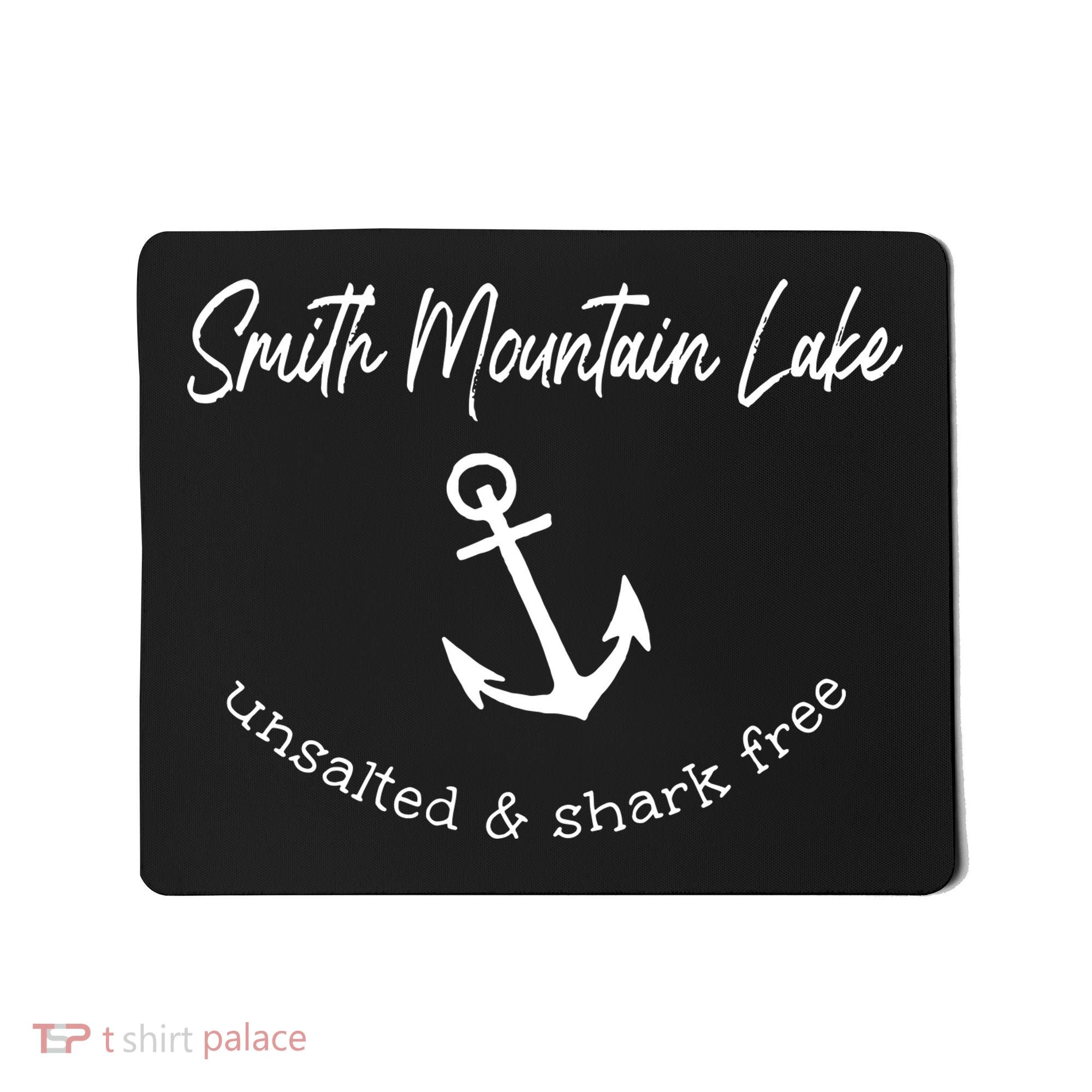 Smith Mountain Lake VA My Happy Place Gift Boating Fishing Mousepad