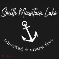 Smith Mountain Lake VA My Happy Place Gift Boating Fishing Kids Sweatshirt thumb 2