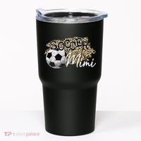 Soccer Mimi Leopard Soccer Mimi Tumbler thumb 0