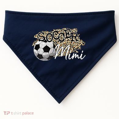 Soccer Mimi Leopard Soccer Mimi USA-Made Doggie Bandana