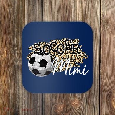 Soccer Mimi Leopard Soccer Mimi Coaster