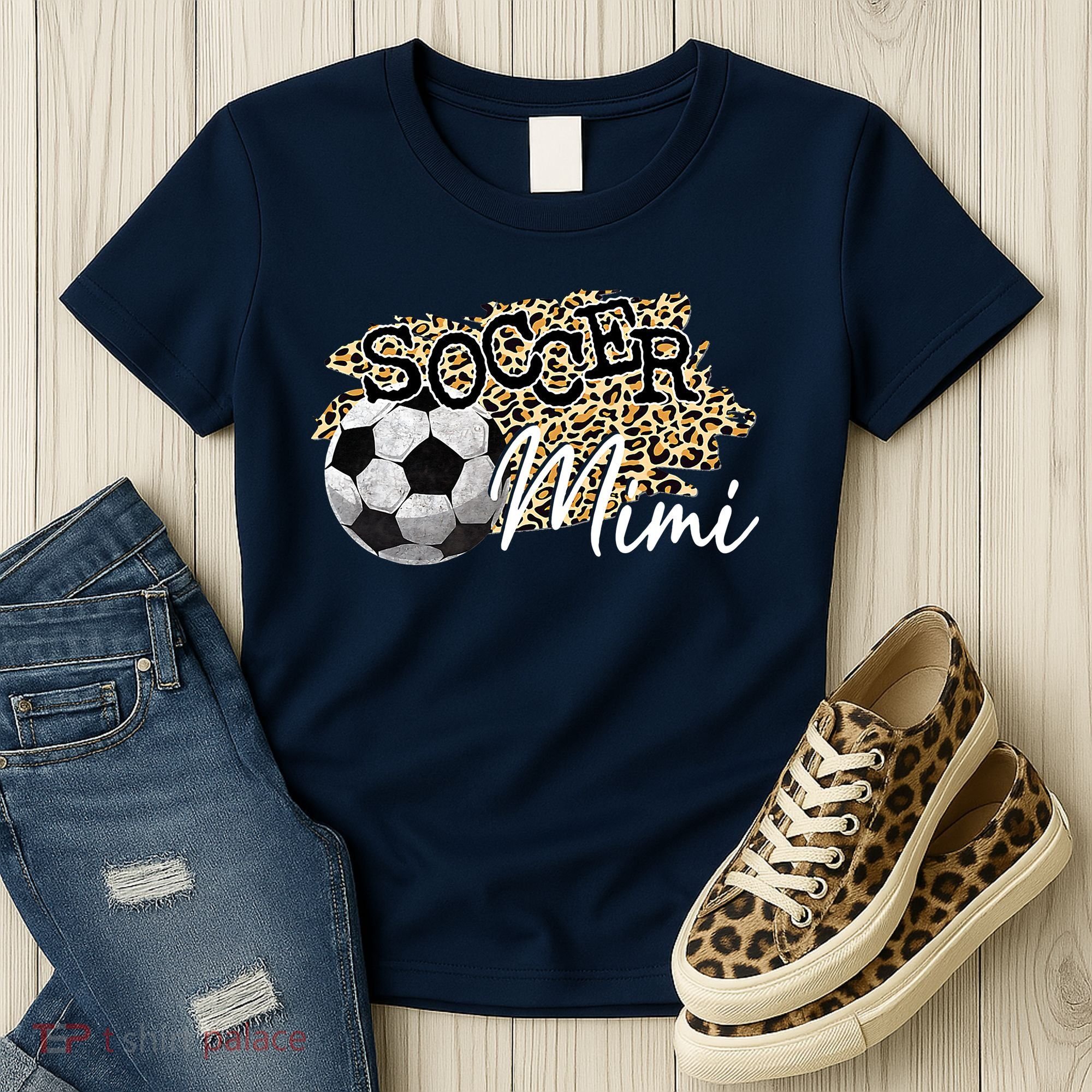 Soccer Mimi Leopard Soccer Mimi Women's T-Shirt