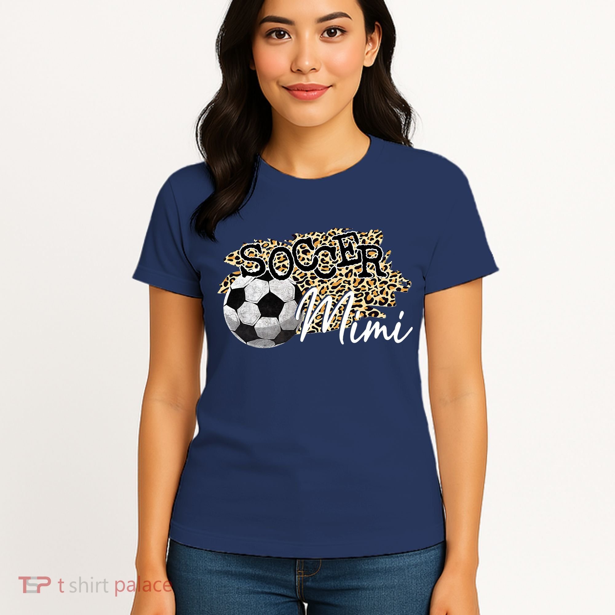 Soccer Mimi Leopard Soccer Mimi Women's T-Shirt