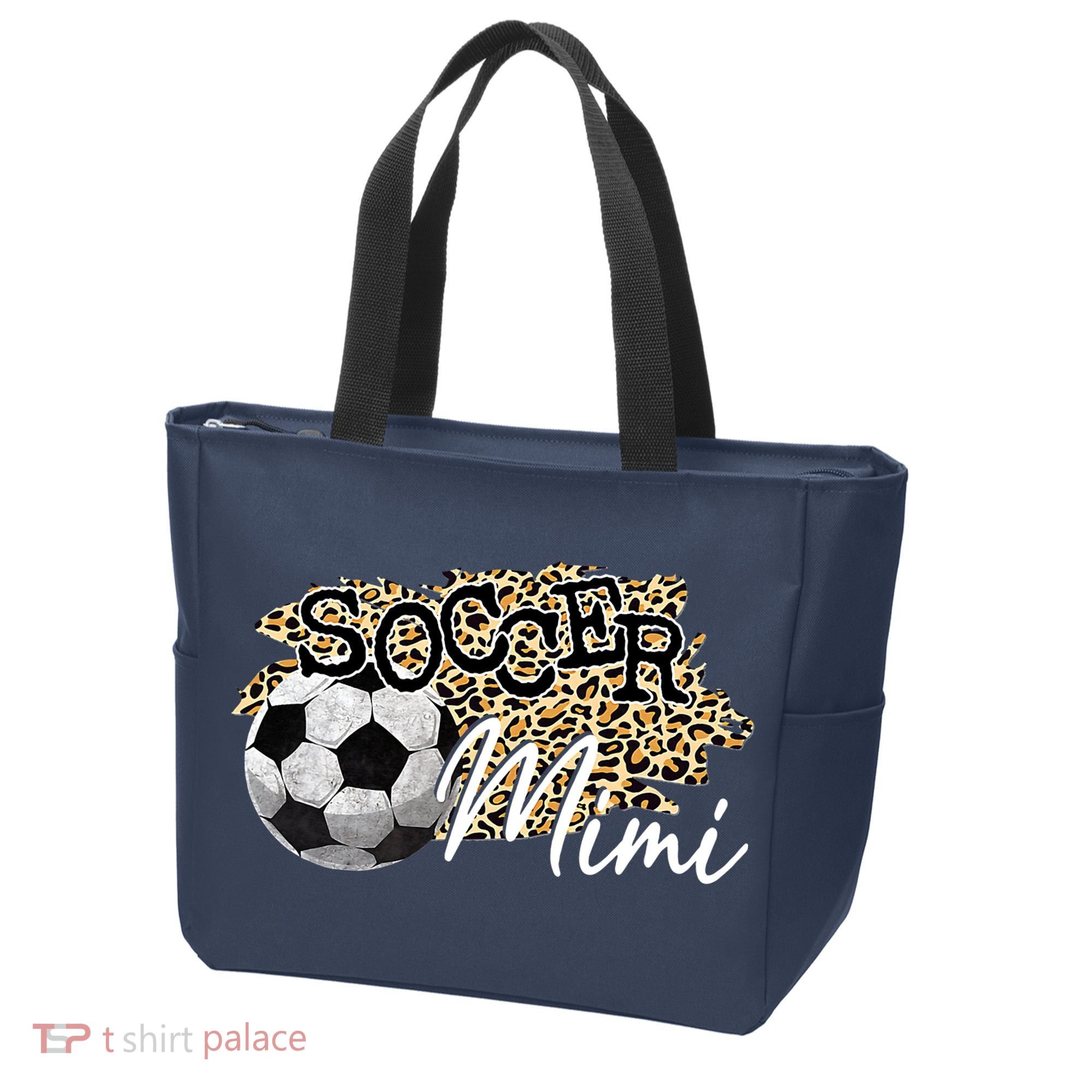 Soccer Mimi Leopard Soccer Mimi Tote Bag