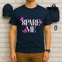 Spare Me Leah Reality Show Meme Butterflies T-Shirt thumb 6