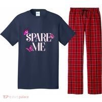 Spare Me Leah Reality Show Meme Butterflies Pajama Set thumb 0