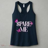 Spare Me Leah Reality Show Meme Butterflies Women's Tank Top thumb 3