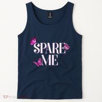 Spare Me Leah Reality Show Meme Butterflies Tank Top thumb 2