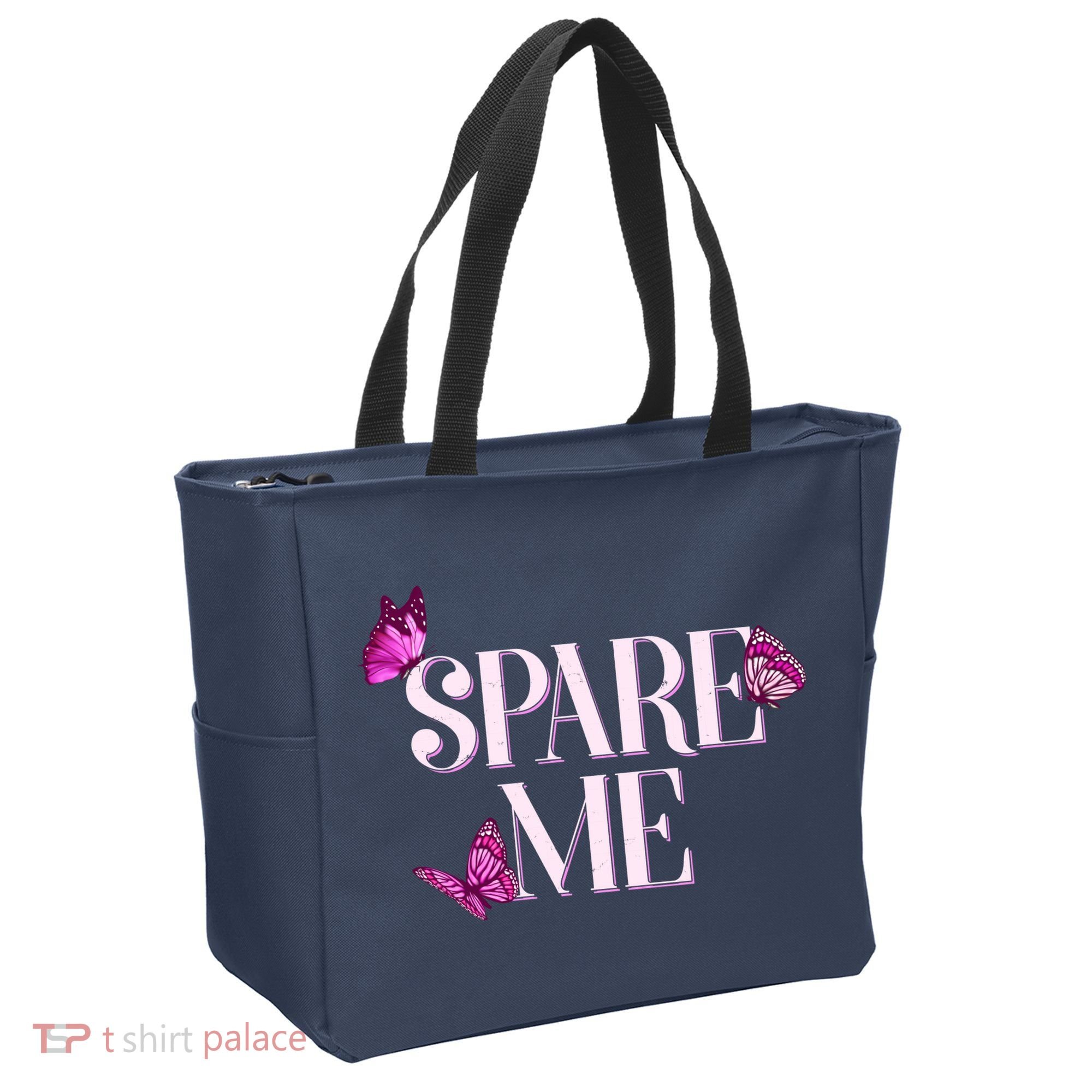 Spare Me Leah Reality Show Meme Butterflies Tote Bag