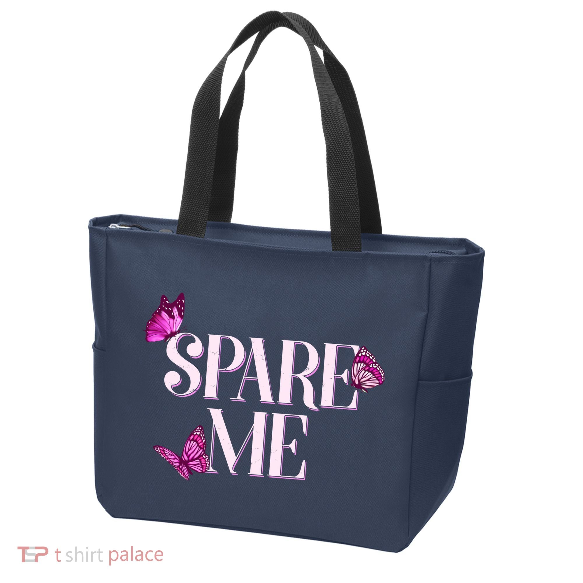 Spare Me Leah Reality Show Meme Butterflies Tote Bag