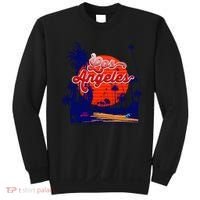 Santa Monica Los Angeles Palm Trees Scenic Sweatshirt thumb 0