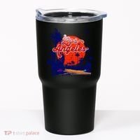 Santa Monica Los Angeles Palm Trees Scenic Tumbler thumb 0