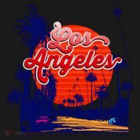 Santa Monica Los Angeles Palm Trees Scenic Mousepad thumb 1
