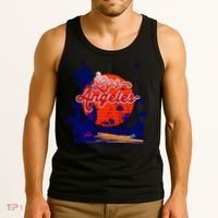 Santa Monica Los Angeles Palm Trees Scenic Tank Top thumb 3