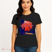 Santa Monica Los Angeles Palm Trees Scenic Women's T-Shirt thumb 4
