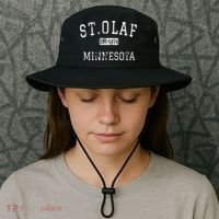 St.Olaf Minnesota Mn Vintage Bucket Hat thumb 3