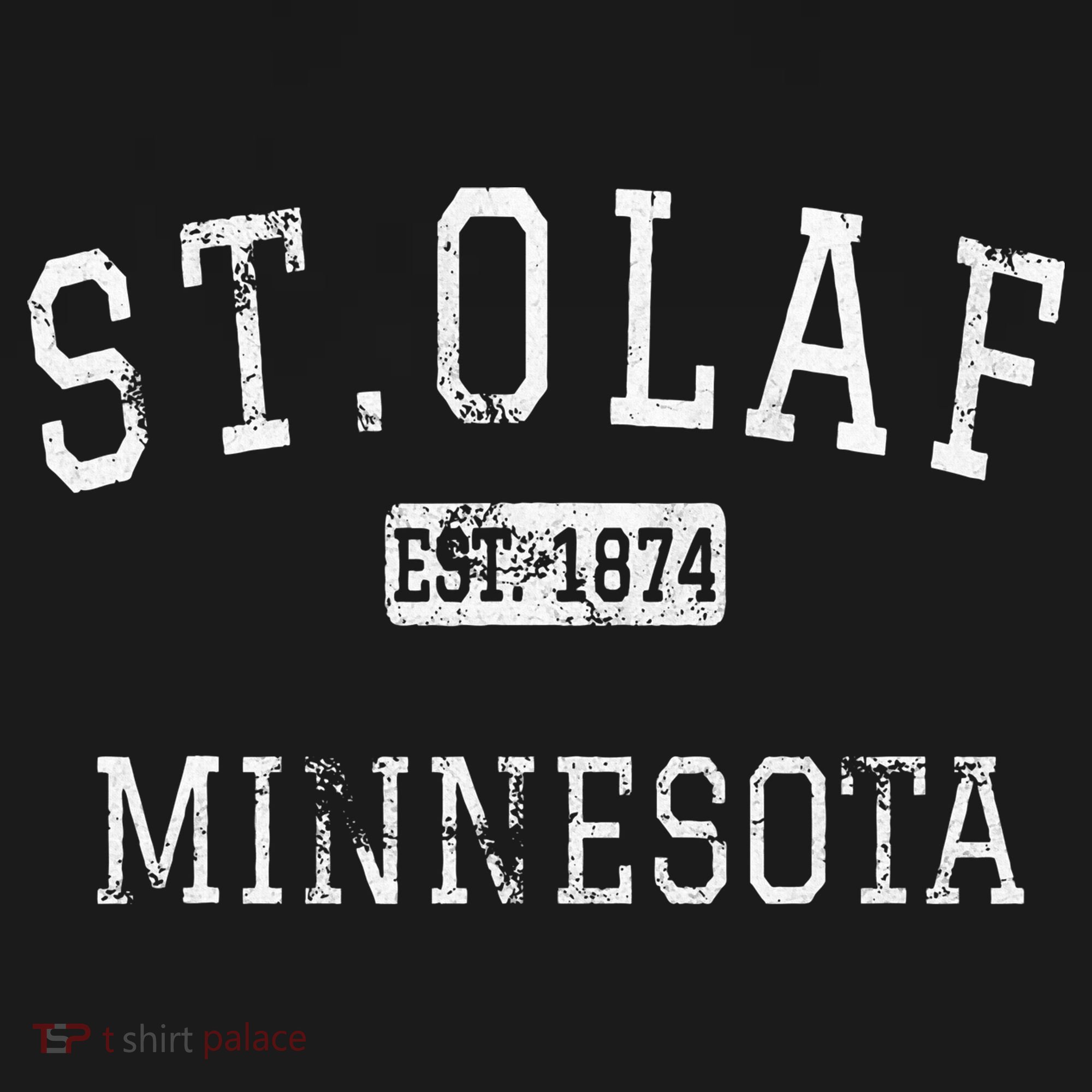 St.Olaf Minnesota Mn Vintage Bucket Hat