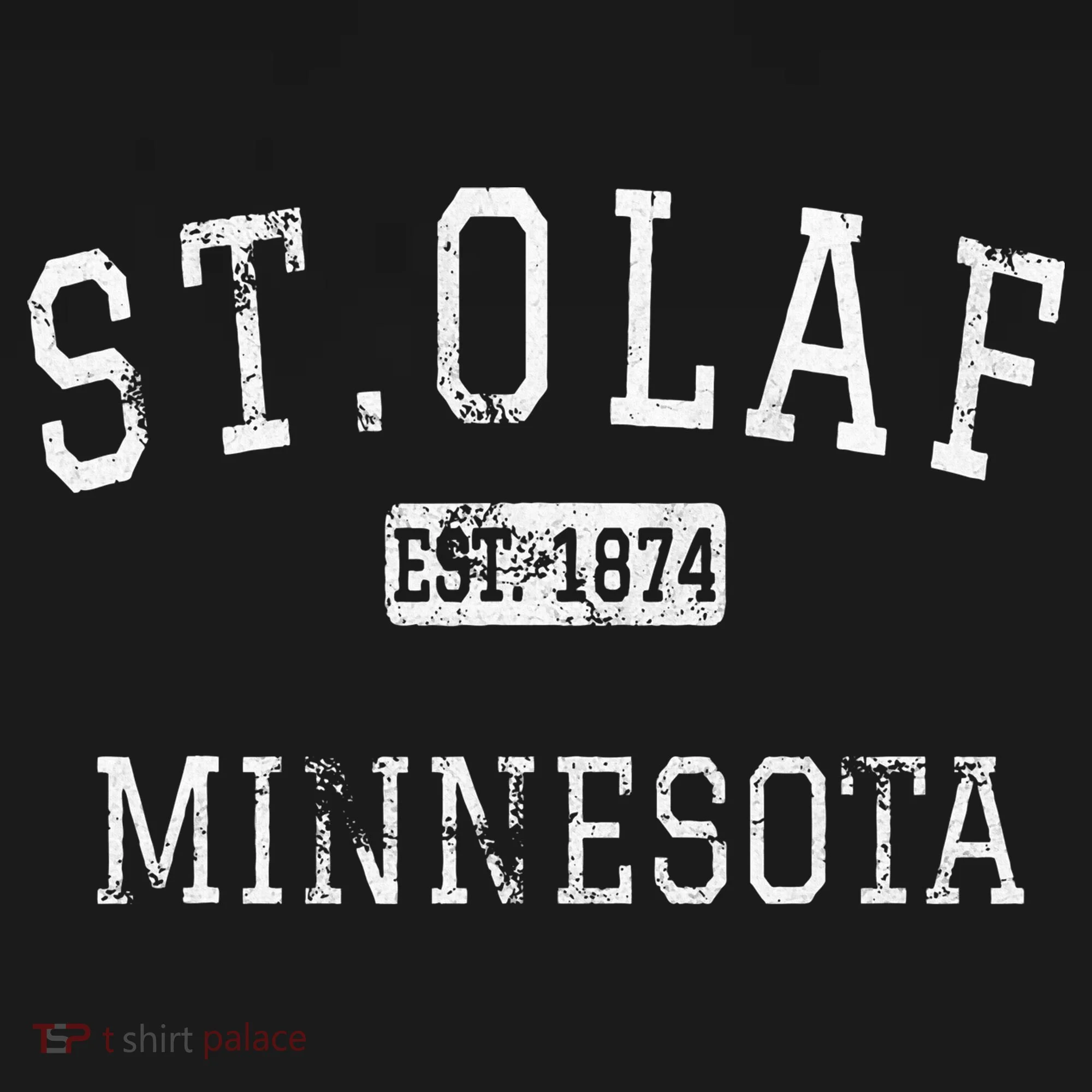 St.Olaf Minnesota Mn Vintage Tank Top