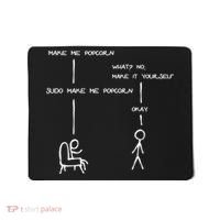 Sudo Make Me Popcorn - Funny Programming Jokes Mousepad thumb 0