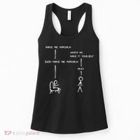Sudo Make Me Popcorn - Funny Programming Jokes Women's Tank Top thumb 0
