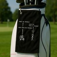 Sudo Make Me Popcorn - Funny Programming Jokes Golf Towel thumb 2