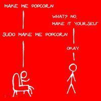 Sudo Make Me Popcorn - Funny Programming Jokes Santa Hat thumb 1