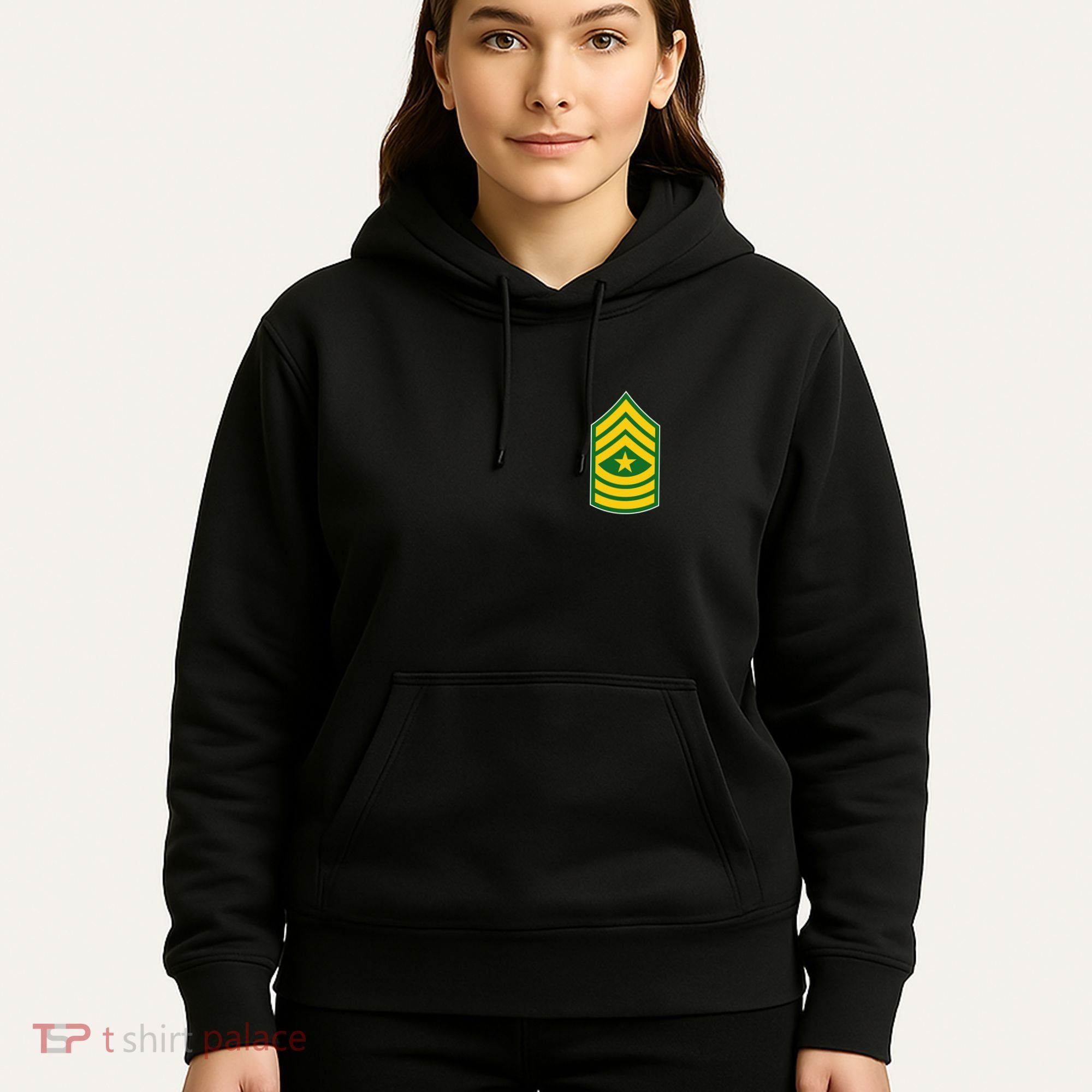 Sergeant Major Military Badge Hoodie