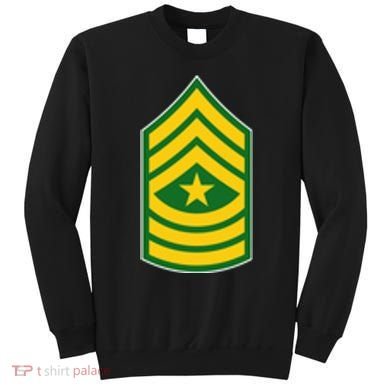 Sergeant Major Military Badge Sweatshirt
