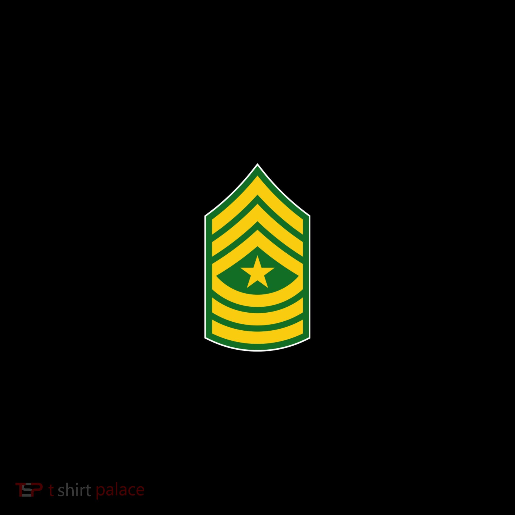 Sergeant Major Military Badge Sweatshirt
