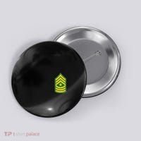 Sergeant Major Military Badge Button thumb 0