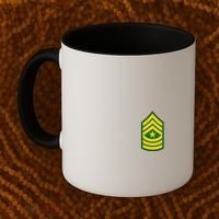 Sergeant Major Military Badge Coffee Mug thumb 2