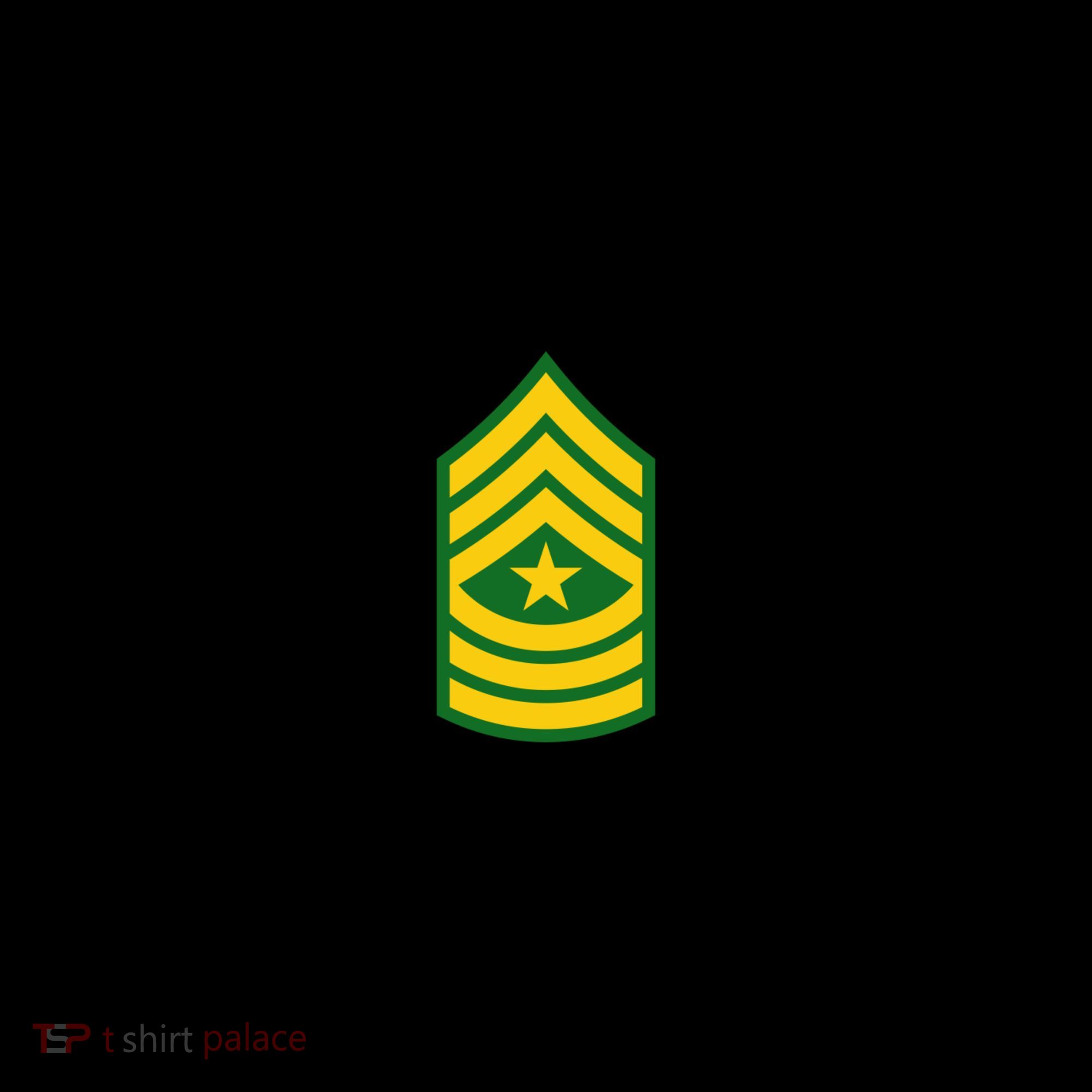 Sergeant Major Military Badge Coffee Mug